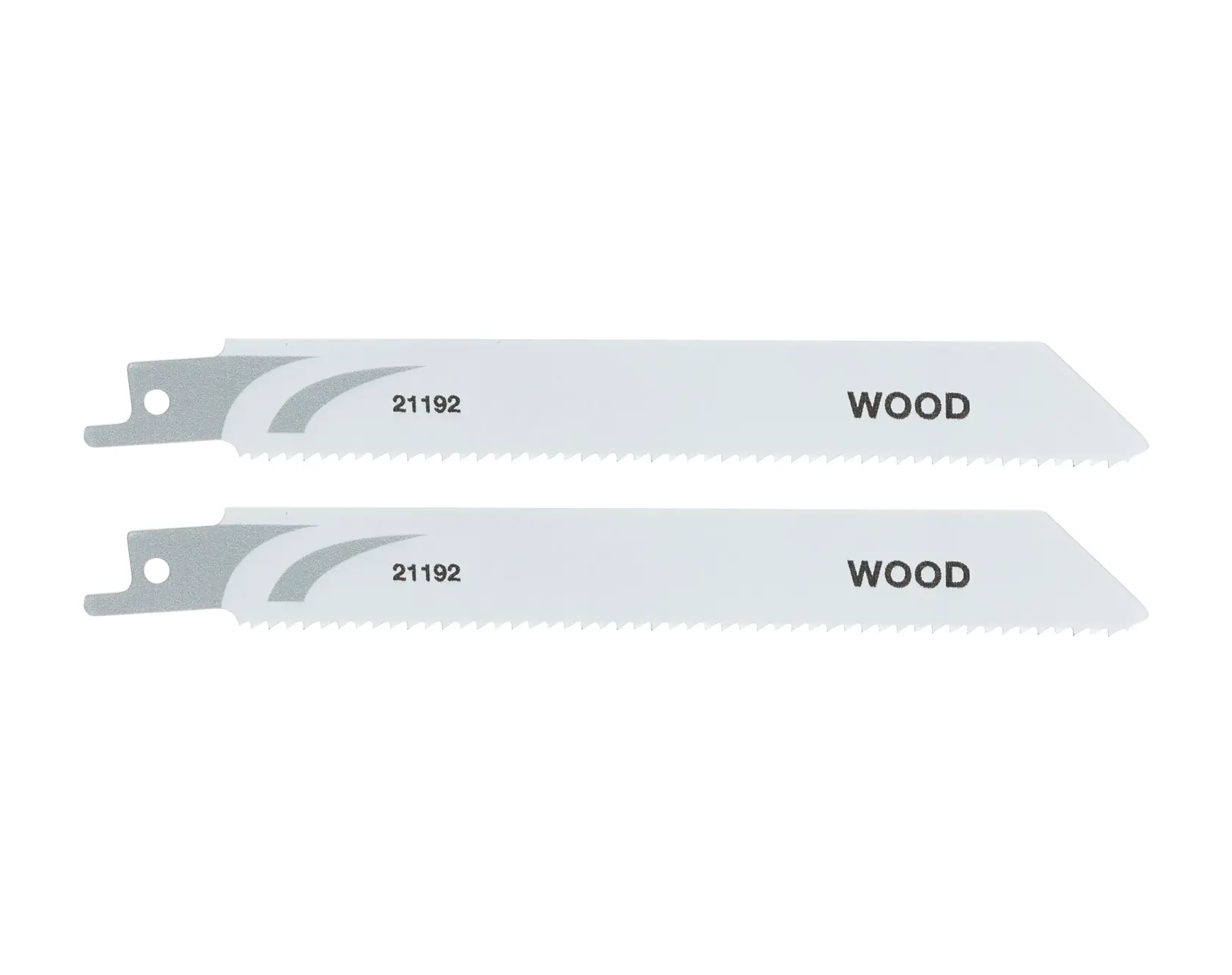 STANLEY STA21192-XJ wood saw blades pack, white, product photo, flat angle.