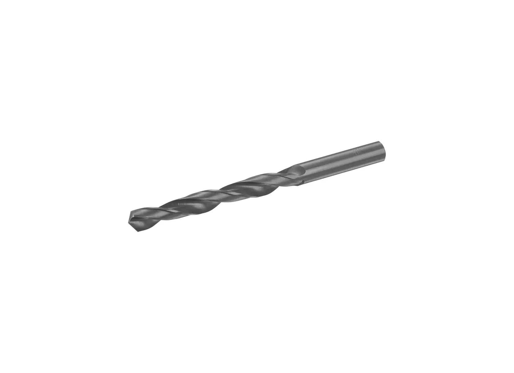STANLEY STA50115 metal drill bit, straight shank, side view on white background.